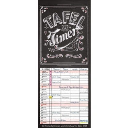 Wandkalender, BxH: 46 x 19 cm, Blattanzahl: 13