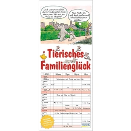 Wandkalender, BxH: 46 x 19 cm, Blattanzahl: 13