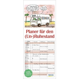 Wandkalender, BxH: 46 x 19 cm, Blattanzahl: 13