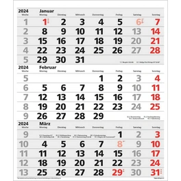 Wandkalender »Comfort«, BxH: 45 x 38,5 cm, Blattanzahl: 13