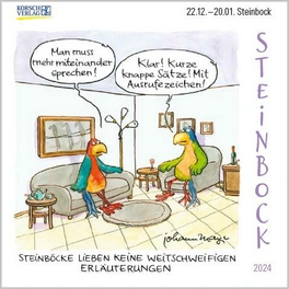 Wandkalender »Mini Humor«, BxH: 10 x 10 cm, Blattanzahl: 13