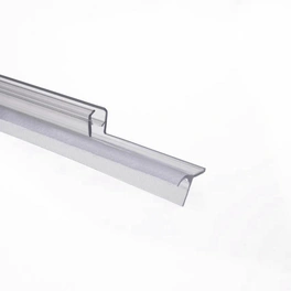 Wasserabweisprofil, transparent, geeignet für Duschkabinen mit 4-5 mm Glasstärke