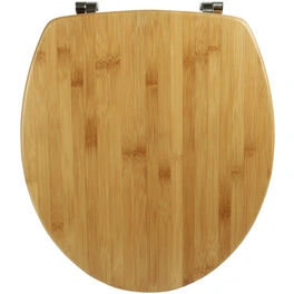 WC-Sitz »Bambus Natur«, Echtholz, oval