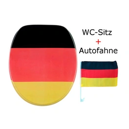 WC-Sitz, Breite: 37,7 cm, Holz, Deutschland