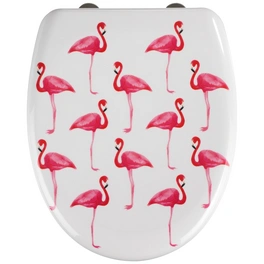 WC-Sitz »Flamingo«, Duroplast, oval, mit Softclose-Funktion