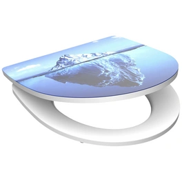 WC-Sitz »ICEBERG «, Duroplast, oval, mit Softclose-Funktion