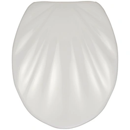 WC-Sitz »Muschel«, Duroplast, oval, mit Softclose-Funktion