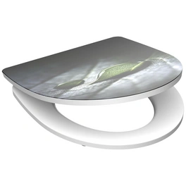 WC-Sitz »Raindrop«, Duroplast, oval, mit Softclose-Funktion