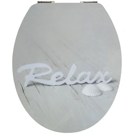 WC-Sitz »Relax High Gloss«, mit Holzkern, oval, mit Softclose-Funktion