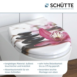 WC-Sitz »Wellyness«, Duroplast, oval, mit Softclose-Funktion