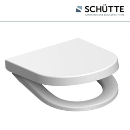 WC-Sitz »White«, Duroplast, D-Form, mit Softclose-Funktion