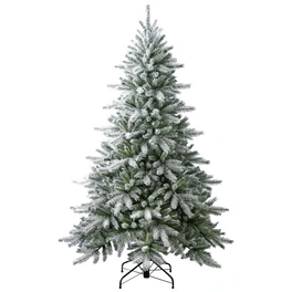 Weihnachtsbaum »Fichte Frost«, Höhe: 180 cm, grün/weiß