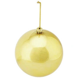 Weihnachtskugel, Ø: 14 cm, goldfarben