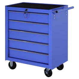 Werkstattwagen, HxL: 77 x 675 mm, blau