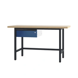 Werktisch, BxHxT: 150 x 85,5 x 70 cm, Buche-Multiplex