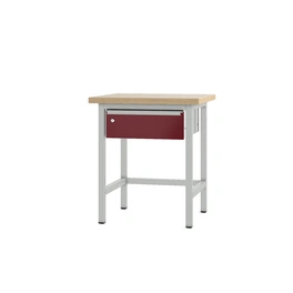 Werktisch, BxHxT: 85 x 85,5 x 70 cm, Buche-Multiplex