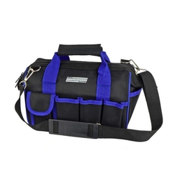Werkzeugtasche, 30-teilig, HxL: 19 x 34 cm, schwarz/blau
