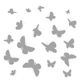 Windowsticker »Schmetterlinge«, BxH: 31 x 31 cm