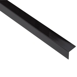 Winkelprofil Kunststoff schwarz 2600 x 20 x 20 x 1,5 mm