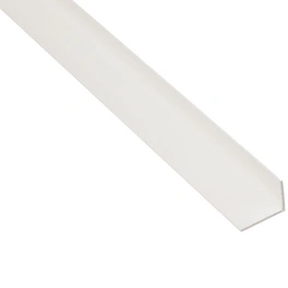 Winkelprofil Kunststoff weiß 2600 x 20 x 10 x 1,5 mm