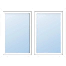 Wohnraumfenster »77/3 MD«, Gesamtbreite x Gesamthöhe: 100 x 135 cm, 2-flügelig, Dreh-Kipp/Dreh-Kipp