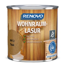 Wohnraumlasur seidenglänzend, teak