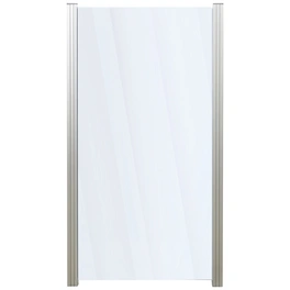 Zaun-Grundelement, Glas, HxL: 180 x 90 cm cm