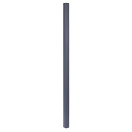 Zaunpfosten, Breite: 5,1 cm, geeignet für Zaunfeld, Aluminium