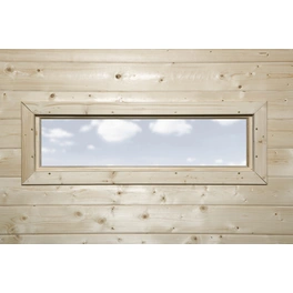 Zusatzfenster für Gartenhäuser, Holz/Glas