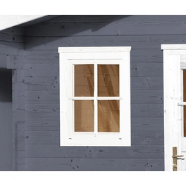 Zusatzfenster »Zubehör Gartenhäuser«, BxH: 69 x 79 cm, weiß