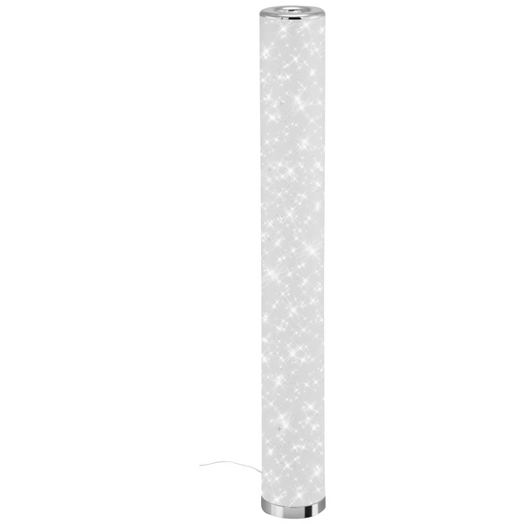 Briloner Led Stehleuchte Weiss Chrom Mit 12 W H 103 5 Cm Inkl Leuchtmittel In Warmweiss Hagebau De