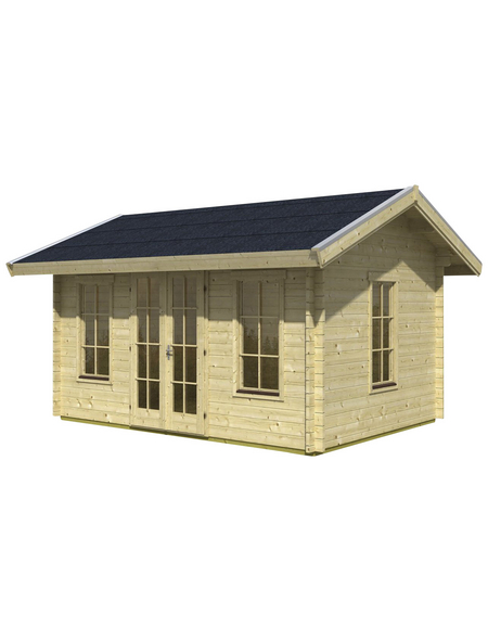 Skanholz Skan Holz-Gartenhaus Lugano 2 B x T 420 cm x 380 cm mit Dachschalung