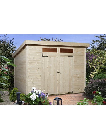 Weka Gartenhaus Pultdach online Baumarkt XXL