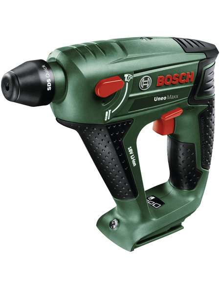 BOSCH Akku-Bohrhammer Uneo Maxx, inkl. 1 Akku 18V 2,5 Ah, Ladegerät, Koffer