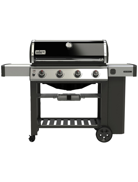 Weber Gasgrill Genesis II E-410 GBS, Black Grillfläche: 86 x 48 cm