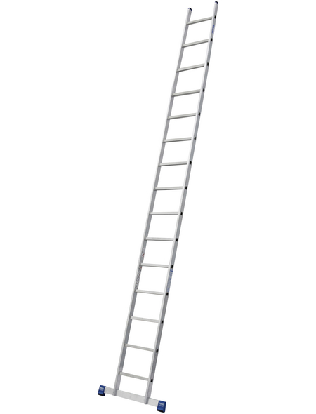 KRAUSE AnlegeLeiter STABILO 15 Sprossen, max. Arbeitshöhe ca. 5,22 m