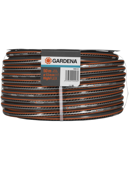 Gardena Gartenschlauch Comfort HighFlex 13 mm (1/2) 50 m mit PowerGrip 30 bar
