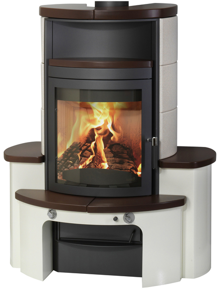 Kaminofen Avenso ECOplus, Kachel, 8 kW, Dauerbrand, inkl. Feinstaubfilter