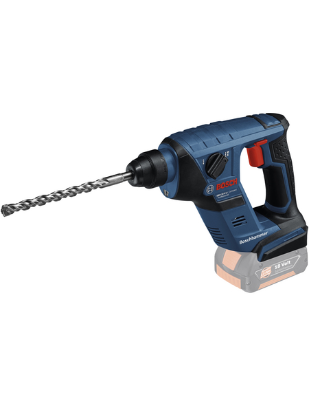 Bosch Professional Bosch GBH 18 V-LI Compact Professional Akku-Bohrhammer 18 V, ohne Akku u. Ladegerät, Solo Version im Karton