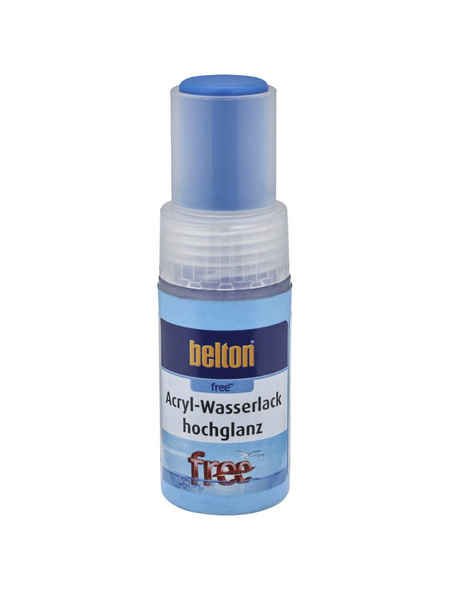 BELTON Acryl-Wasserlack »free«, 9 ml, himmelblau