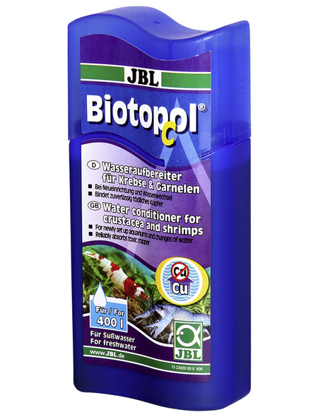 JBL Aquarien-Pflegemittel »Biotopol C«, 0,1 l, geeignet für 400 L