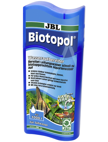 JBL Aquarien-Pflegemittel »Biotopol D«, 0,25 l, geeignet für 1.000 L
