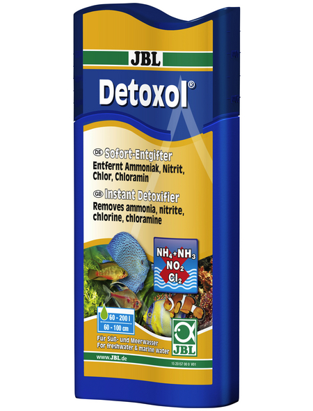 JBL Aquarien-Pflegemittel »Detoxol«, 0,25 l, geeignet für 60-200 L ( 60-100cm)
