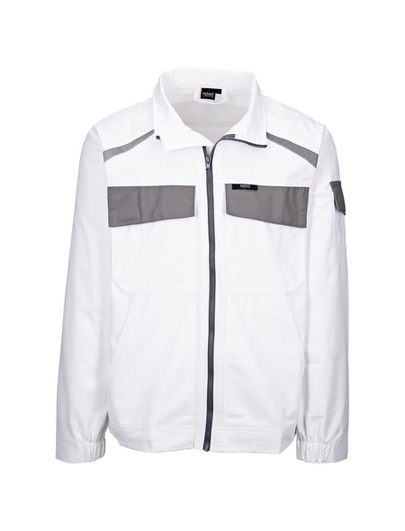 SAFETY AND MORE Arbeitsjacke »EXTREME«, grau/weiß, Polyester/Baumwolle, Gr. L SAFETY AND MORE Arbeitsjacke »EXTREME«, grau/weiß, Polyester/Baumwolle, Gr. L