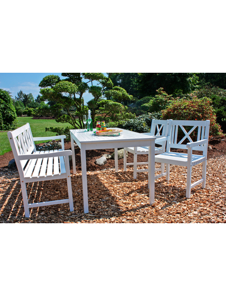 GARDEN PLEASURE Armstuhl »Malmö«, BxTxH: 58 x 59 x 89 cm, Holz - Hagebau.de