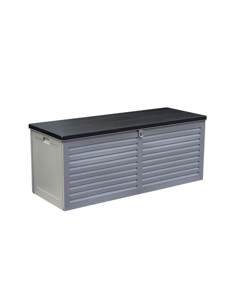 BELLAVISTA Auflagenbox, BxHxT: 143,5 x 57,3 x 53,4 cm, schwarz-grau