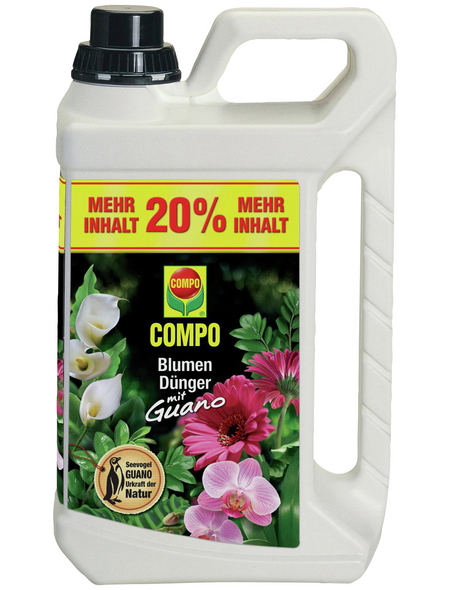 COMPO Blumendünger mit Guano 3 l