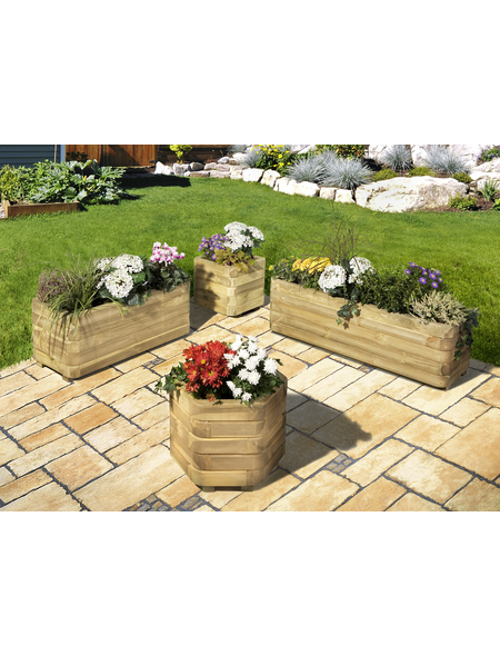 MR. GARDENER Blumenkasten, Breite 90 cm, Holz Hagebau.de