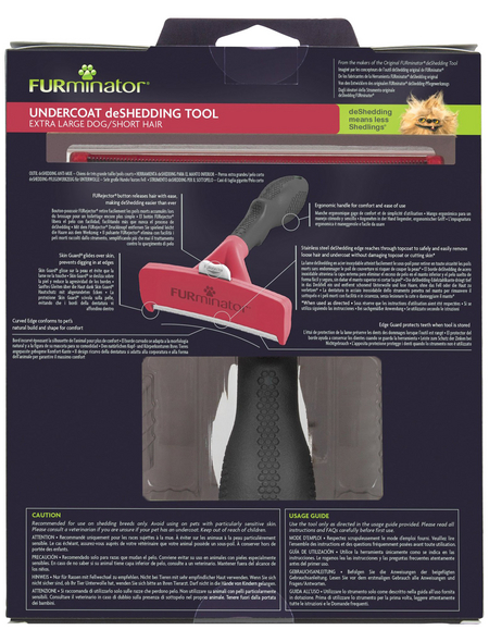 Furminator Burste Deshedding Tool Xl Kurzhaar Fur Sehr Grosse Hunde Uber 41 Kg Hagebau De
