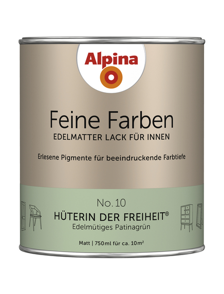 ALPINA Buntlack »Feine Farben«, 0,75 l, patinagrün